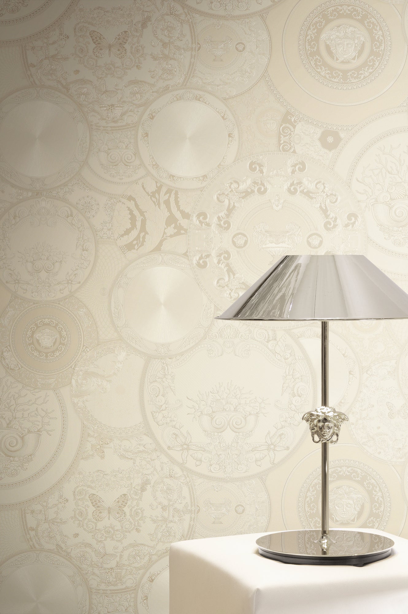 Versace Art De La Table Beige - 10,05 m x 0,70 m