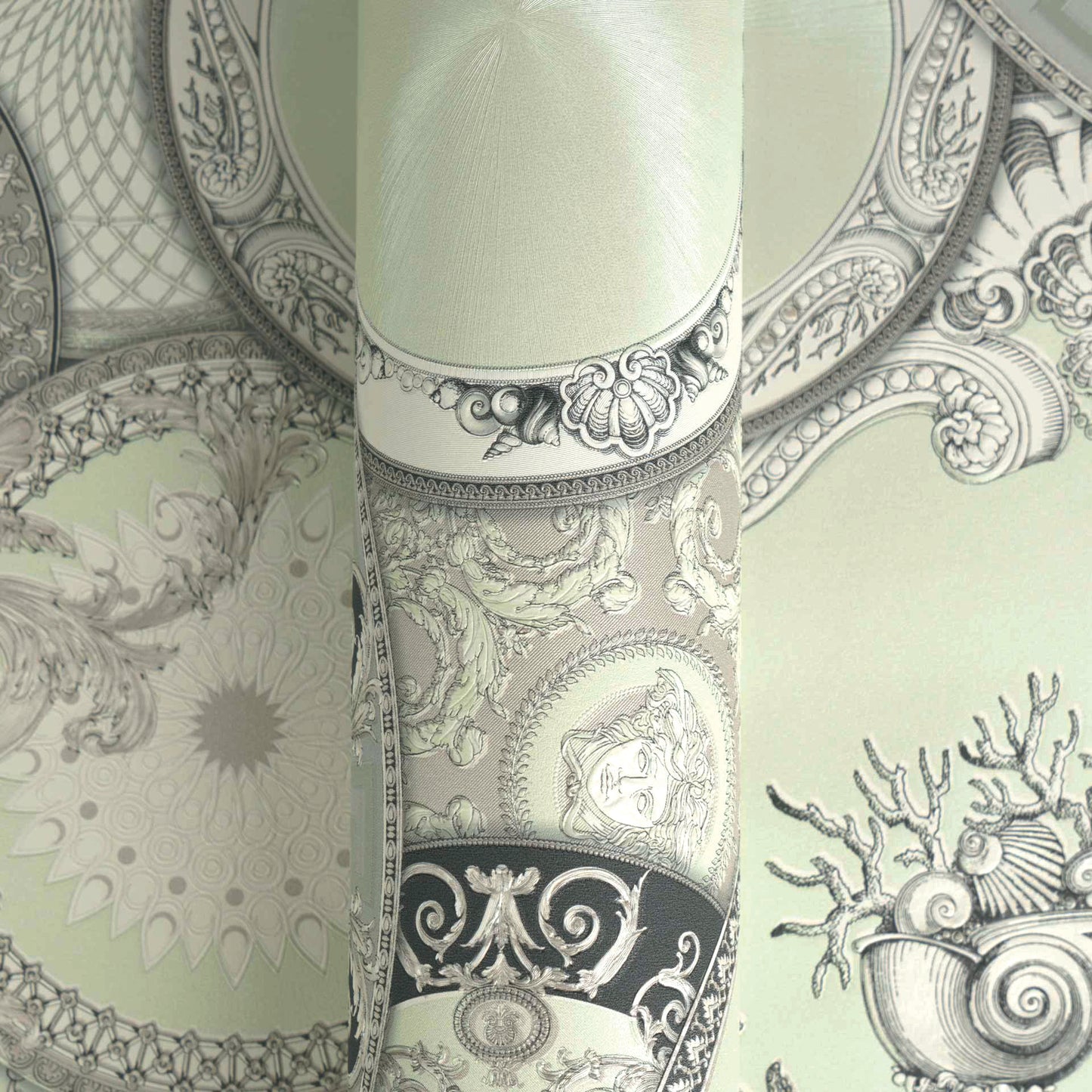 Versace Art De La Table Grün - 10,05 m x 0,70 m