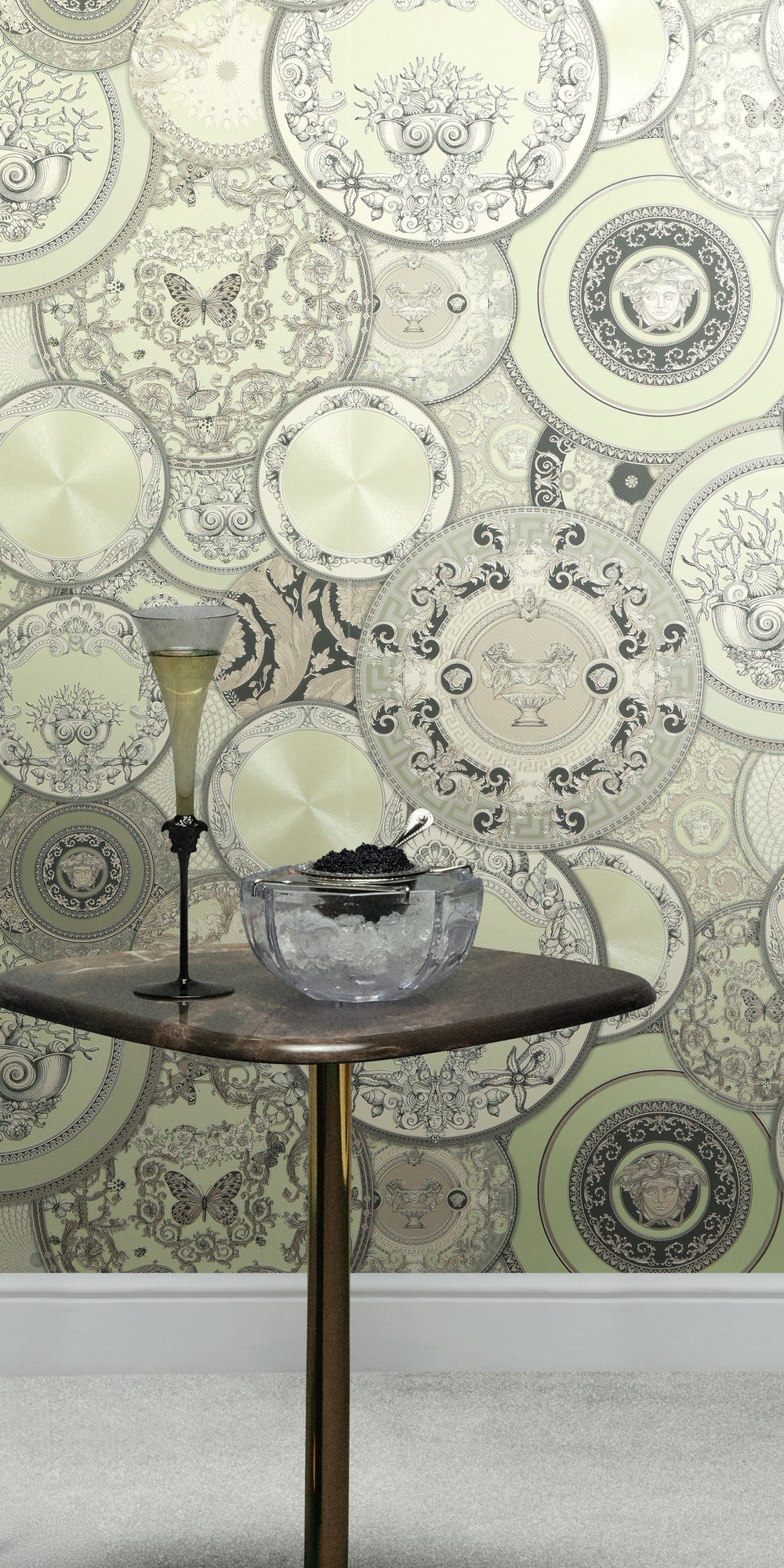 Versace Art De La Table Grün - 10,05 m x 0,70 m
