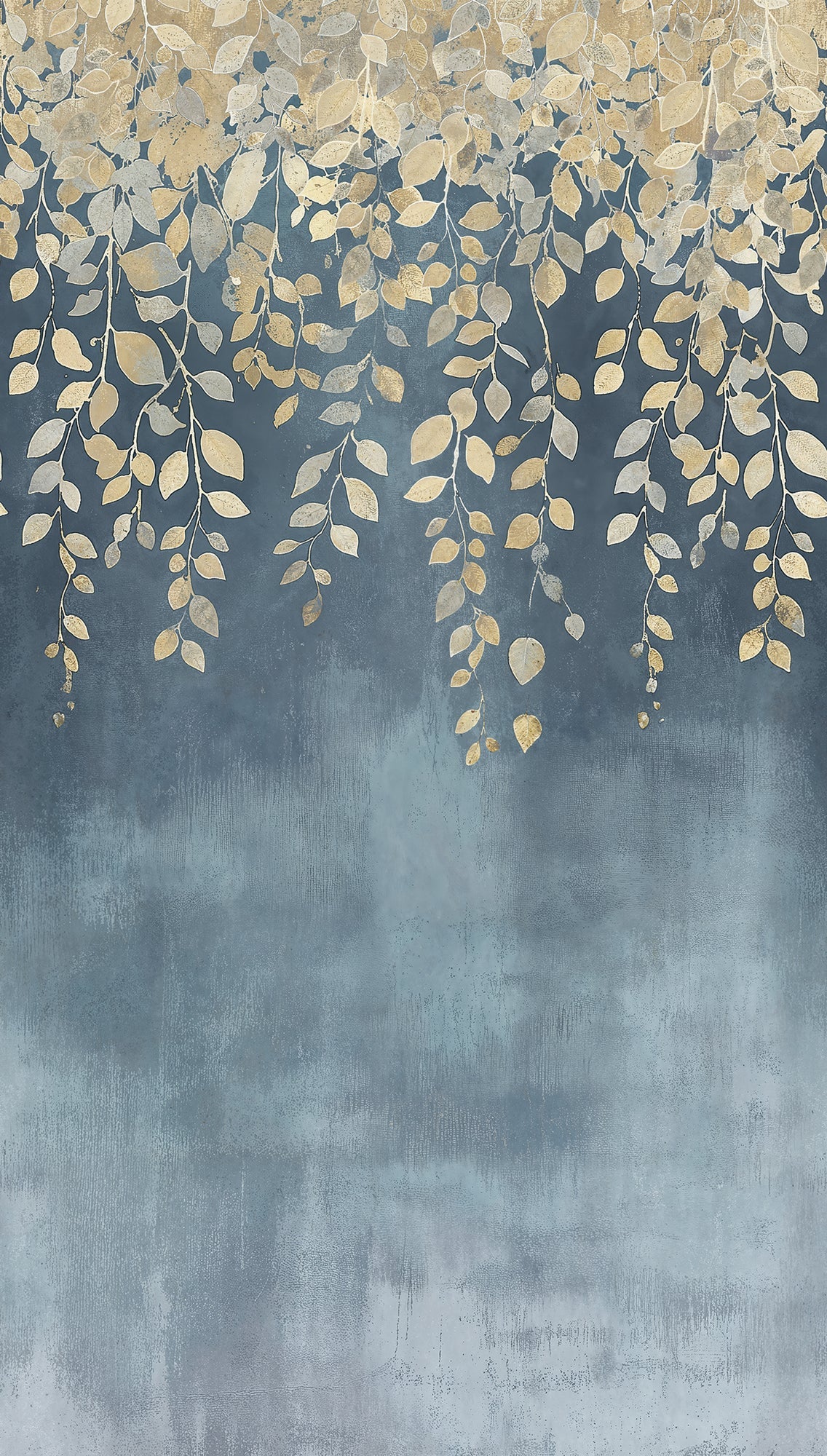 CosmoLiving Gilded Bloom Blau 1,59 m x 2,80 m