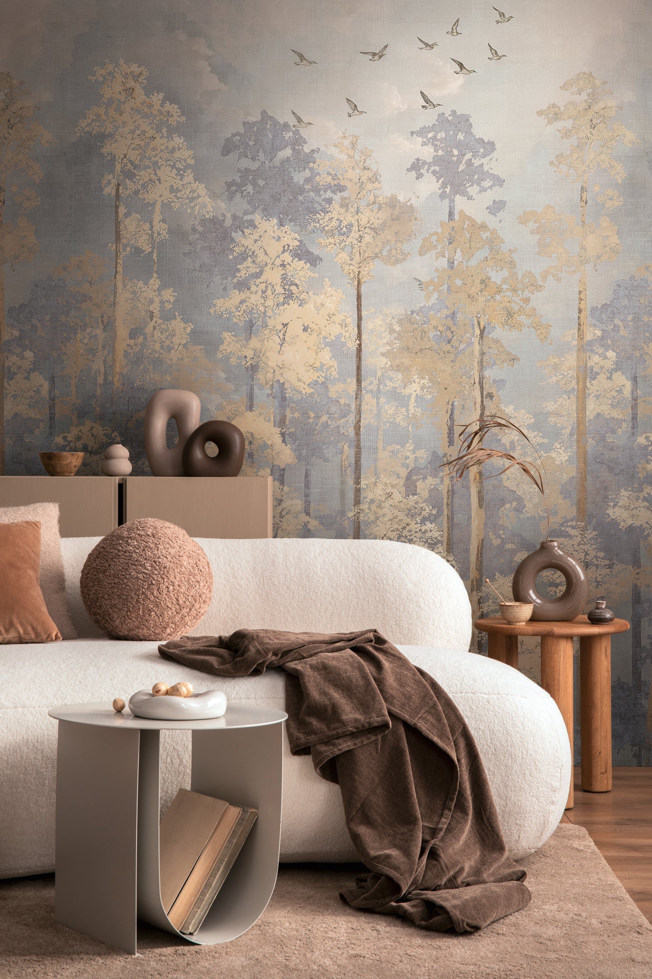 CosmoLiving Nature's Awakening Beige 1,59 m x 2,80 m