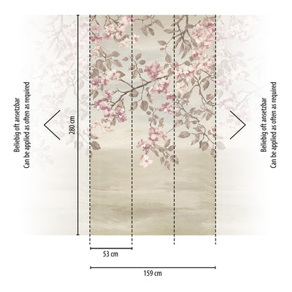 CosmoLiving Suspending Spring Beige 1,59 m x 2,80 m
