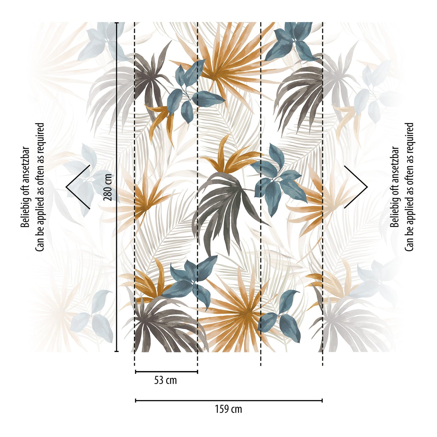 CosmoLiving Tropelia Beige 1,59 m x 2,80 m