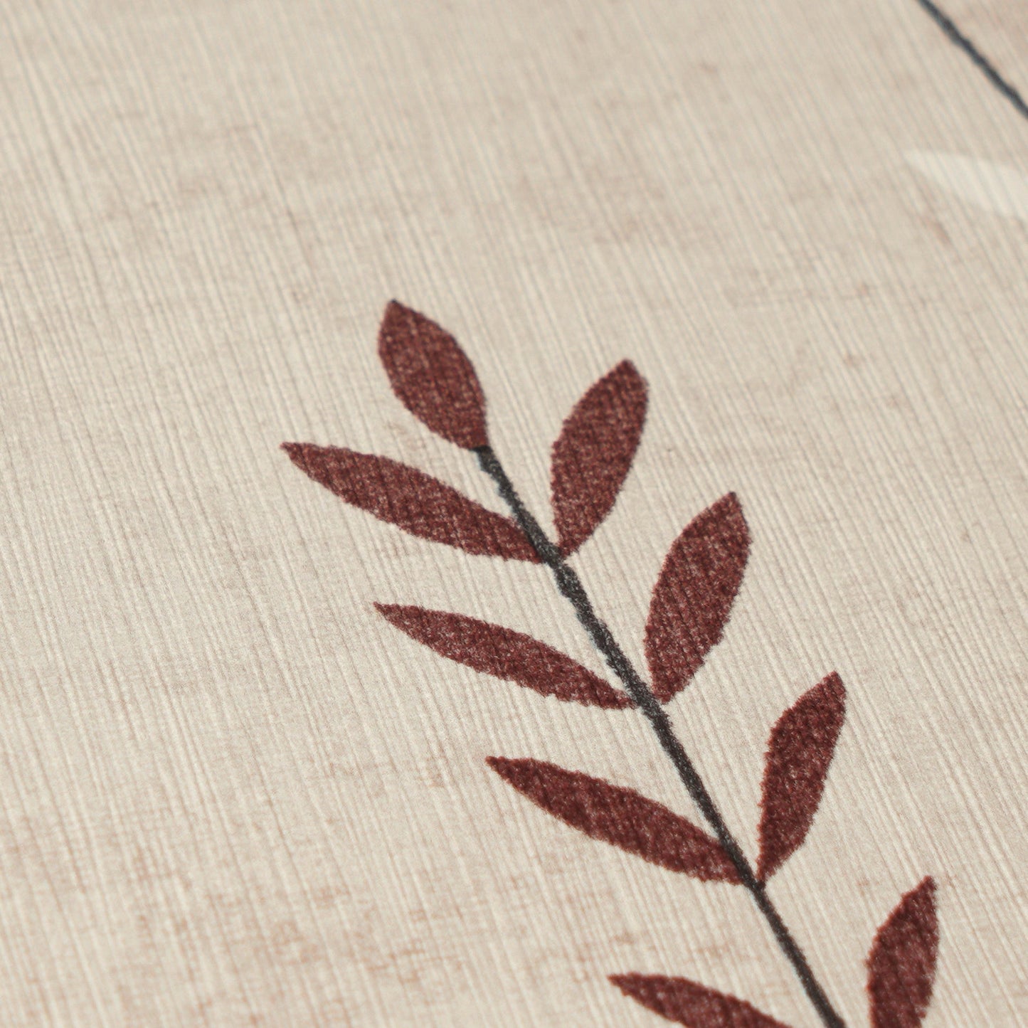 Mustertapete Gräser Beige-Braun - 10,05 m x 0,53 m