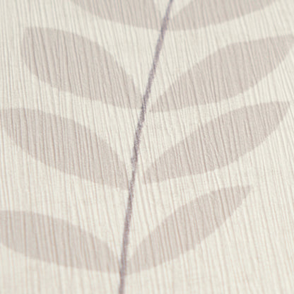 Mustertapete Gräser Creme-Mauve - 10,05 m x 0,53 m