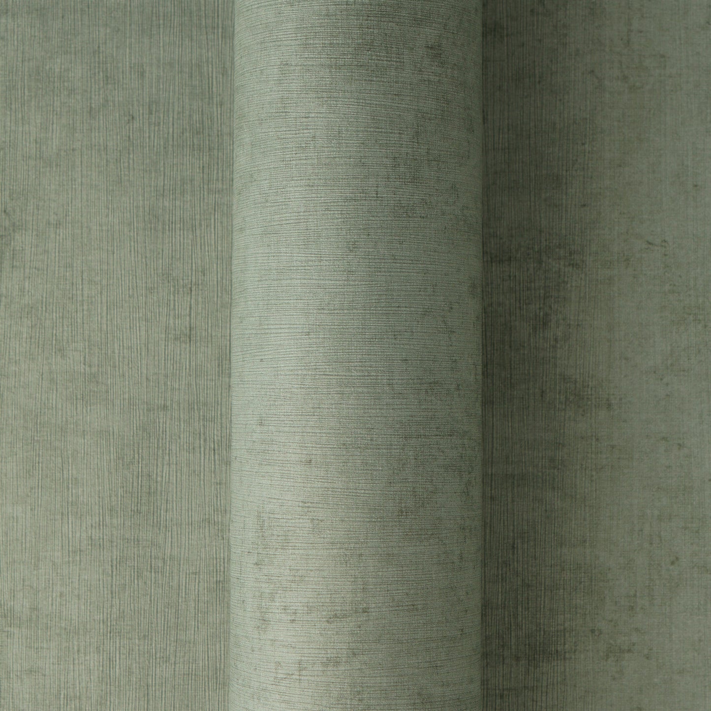 Mustertapete Vintage-Textur Salbeigrün - 10,05 m x 0,53 m