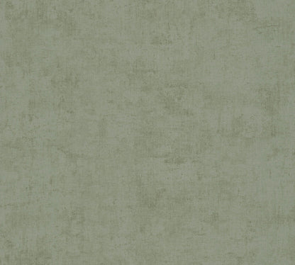 Mustertapete Vintage-Textur Salbeigrün - 10,05 m x 0,53 m