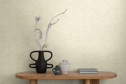Mustertapete Vintage-Textur Hellbeige - 10,05 m x 0,53 m