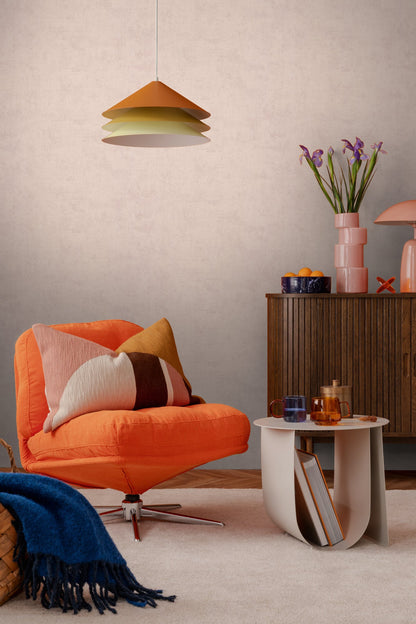 Mustertapete Vintage-Textur Altrosa - 10,05 m x 0,53 m