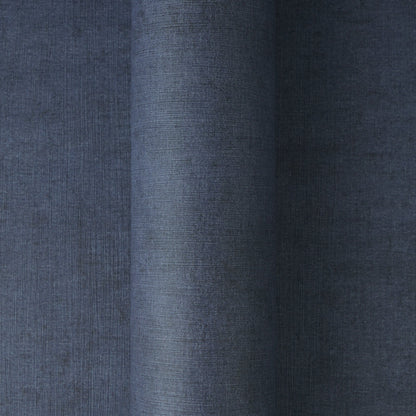 Mustertapete Vintage-Textur Marineblau - 10,05 m x 0,53 m