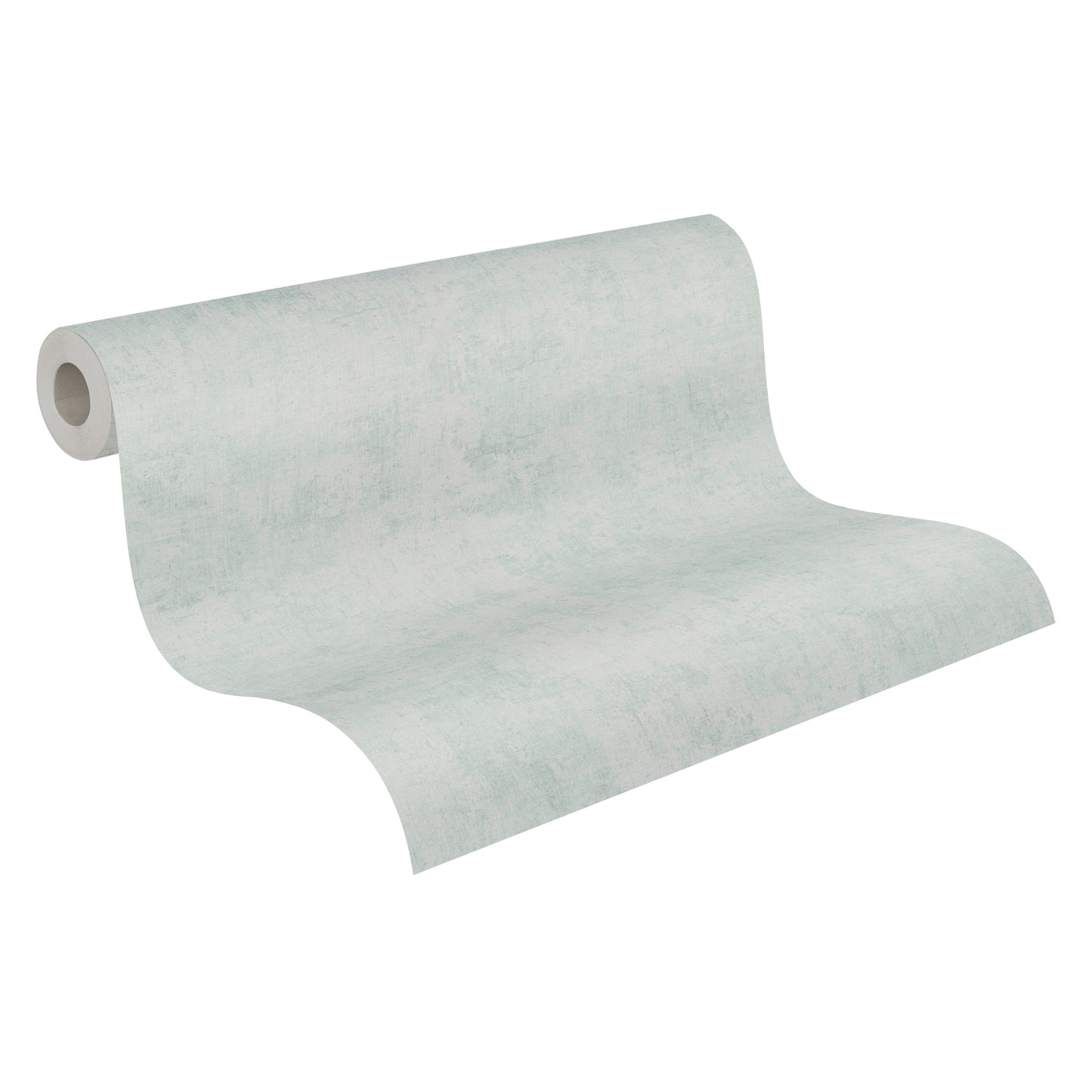 Mustertapete Vintage-Textur Mint-Grau - 10,05 m x 0,53 m