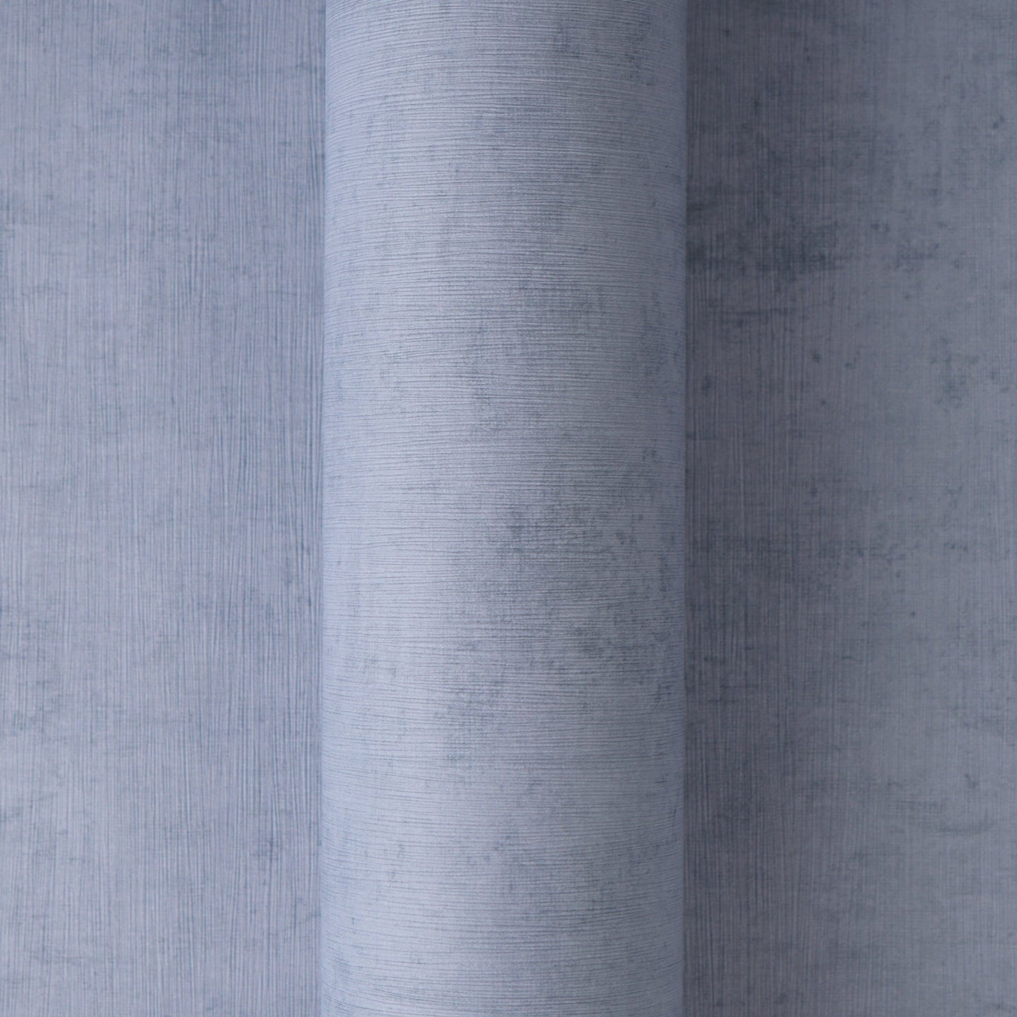 Mustertapete Vintage-Textur Graublau - 10,05 m x 0,53 m