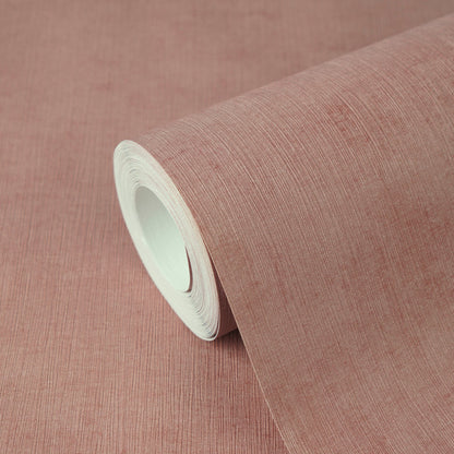 Mustertapete Vintage-Textur Rostrot - 10,05 m x 0,53 m