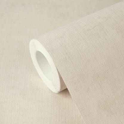 Mustertapete Vintage-Textur Sandbeige - 10,05 m x 0,53 m
