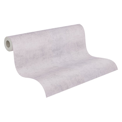 Mustertapete Vintage-Textur Flieder-Grau - 10,05 m x 0,53 m