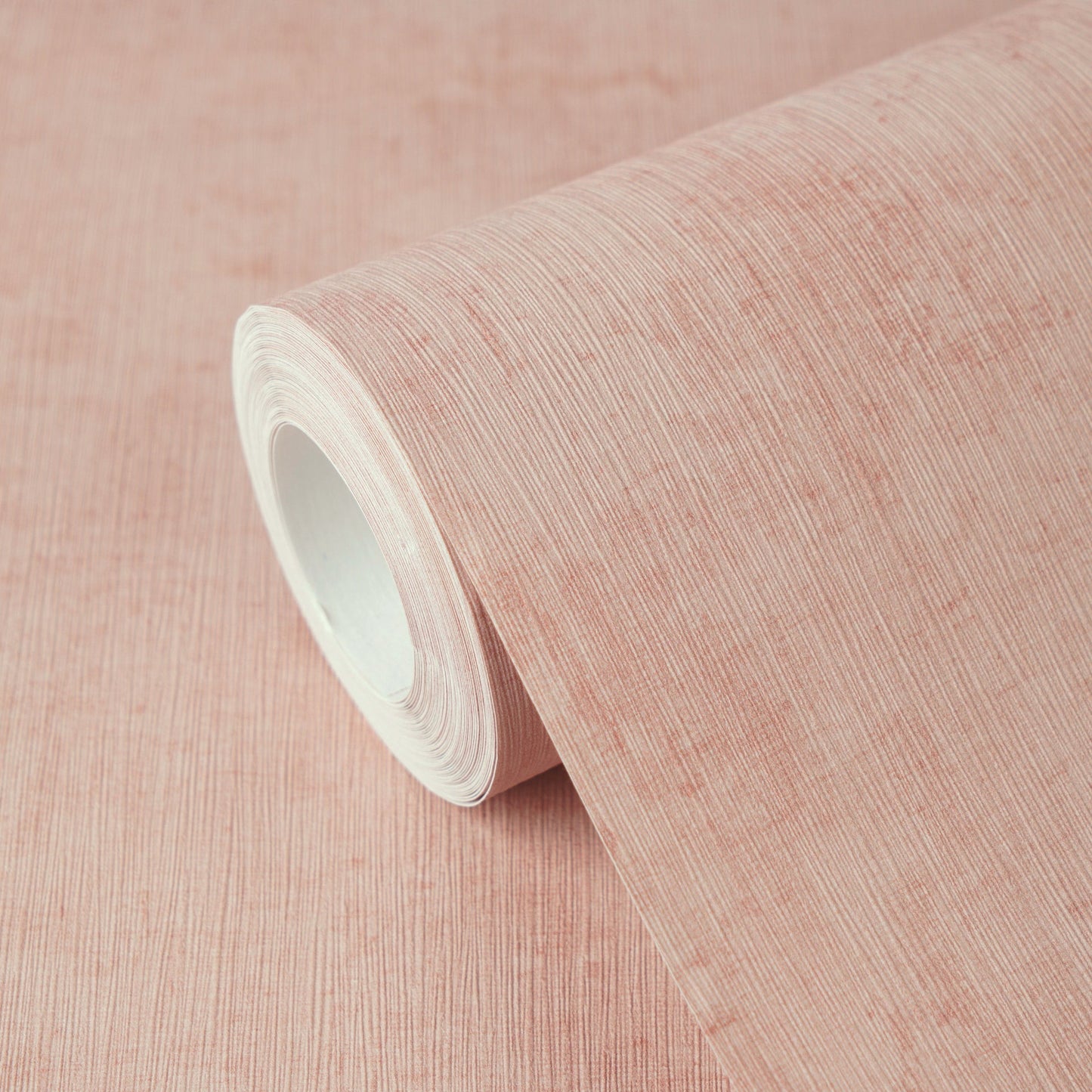 Mustertapete Vintage-Textur Lachs-Rosa - 10,05 m x 0,53 m