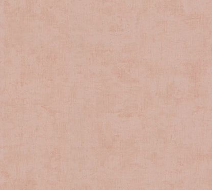Mustertapete Vintage-Textur Lachs-Rosa - 10,05 m x 0,53 m