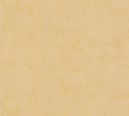 Mustertapete Vintage-Textur Senfgelb - 10,05 m x 0,53 m