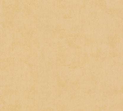 Mustertapete Vintage-Textur Senfgelb - 10,05 m x 0,53 m