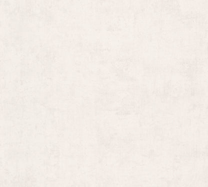 Mustertapete Vintage-Textur Perlweiß - 10,05 m x 0,53 m