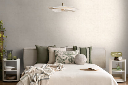 Mustertapete Vintage-Textur Elfenbein - 10,05 m x 0,53 m