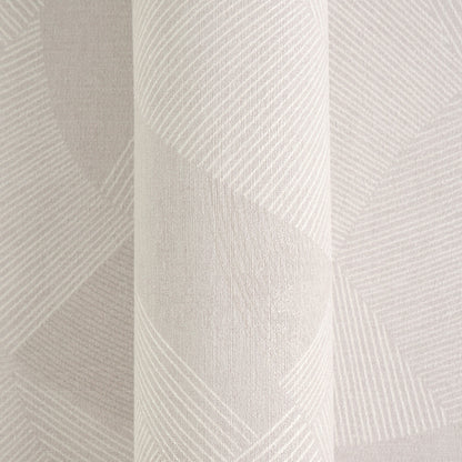 Mustertapete Geometrische Bögen Altrosa - 10,05 m x 0,53 m