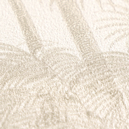 Mustertapete Dschungel-Silhouette Beige - 10,05 m x 0,53 m