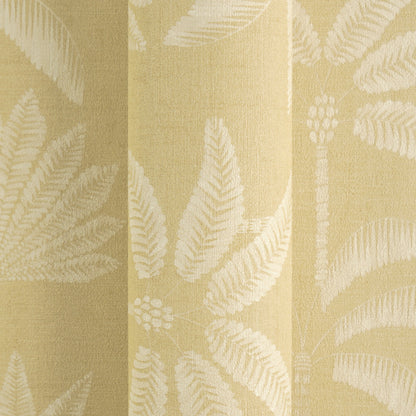 Mustertapete Palmen-Silhouetten Ocker-Gold - 10,05 m x 0,53 m