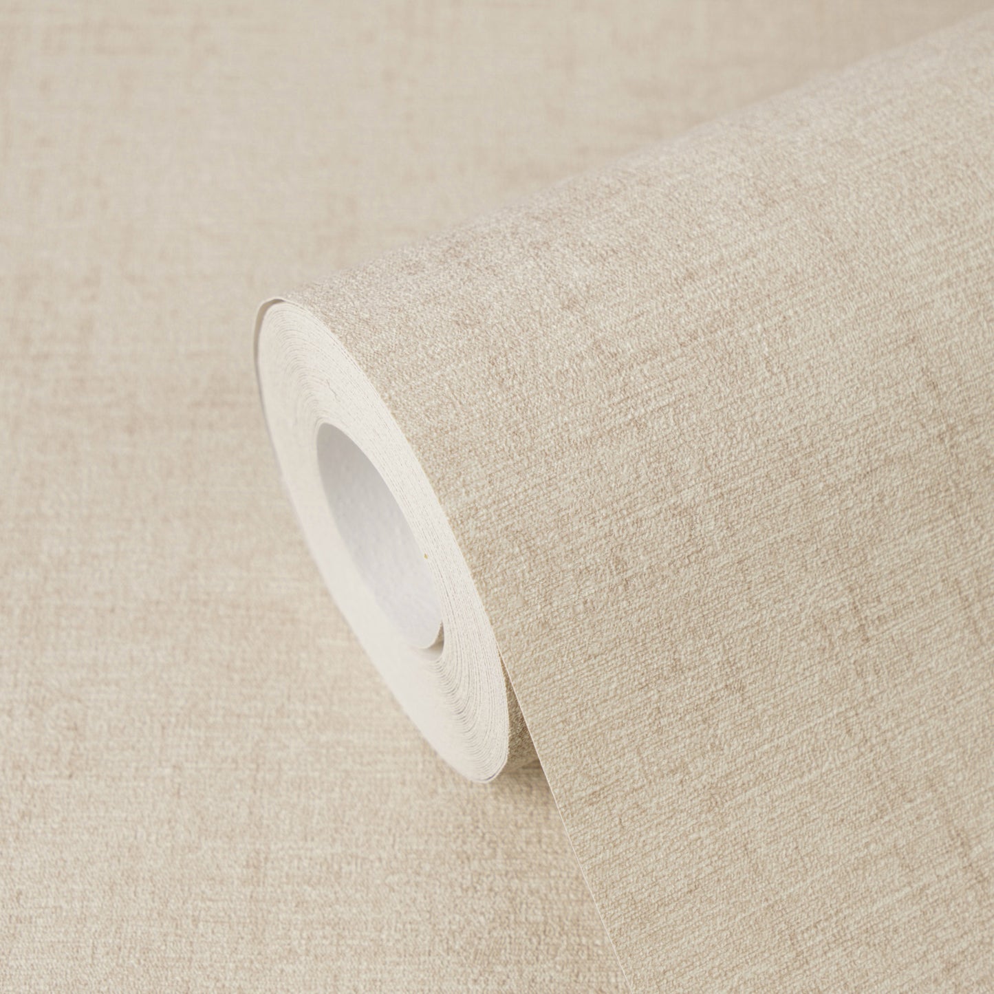 Mustertapete Leinenoptik Beige Elegant - 10,05 m x 0,53 m