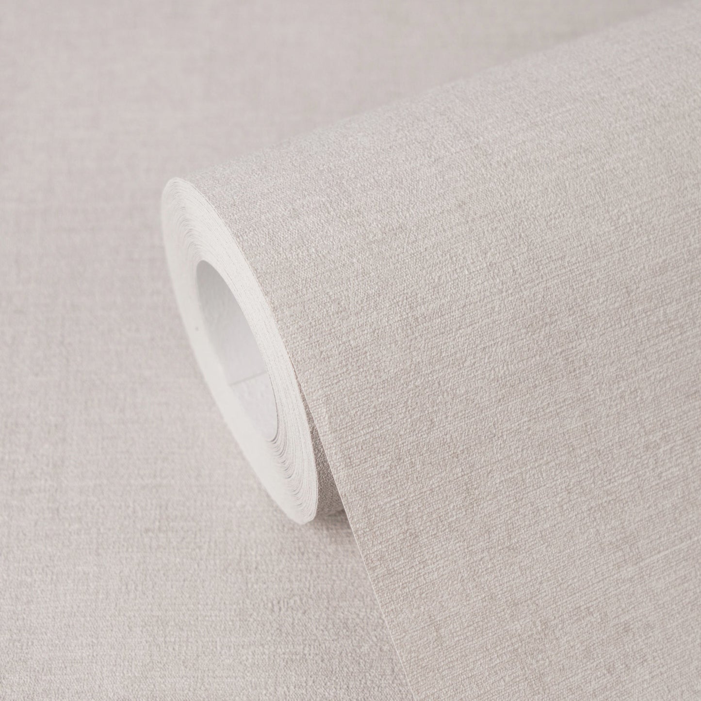 Mustertapete Leinenstruktur Beige - 10,05 m x 0,53 m