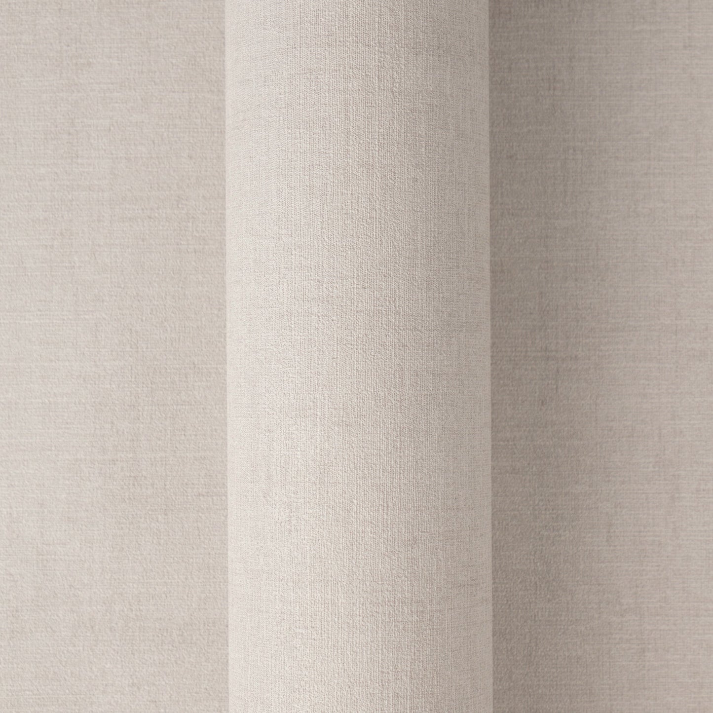 Mustertapete Leinenstruktur Beige - 10,05 m x 0,53 m