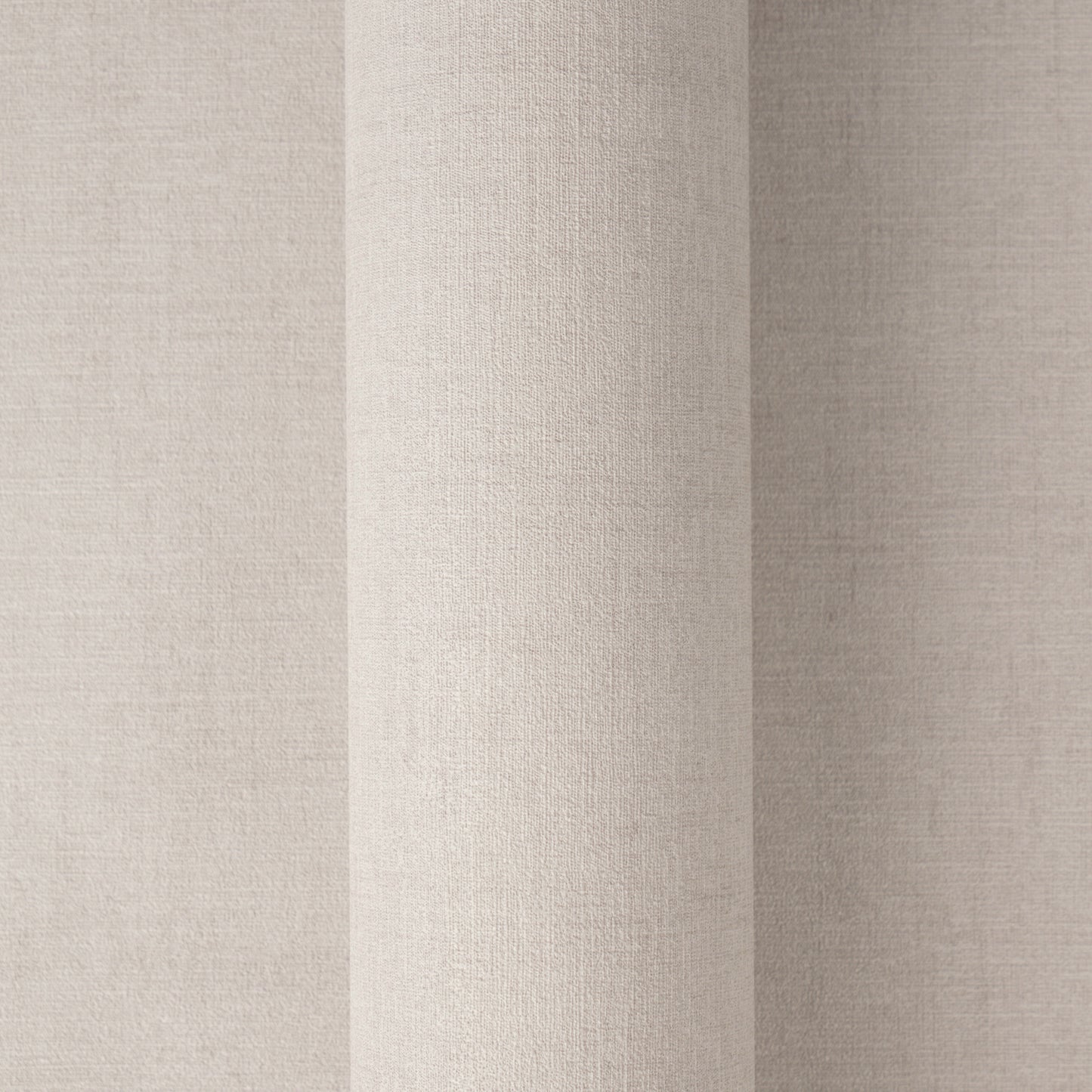 Mustertapete Leinenstruktur Beige - 10,05 m x 0,53 m