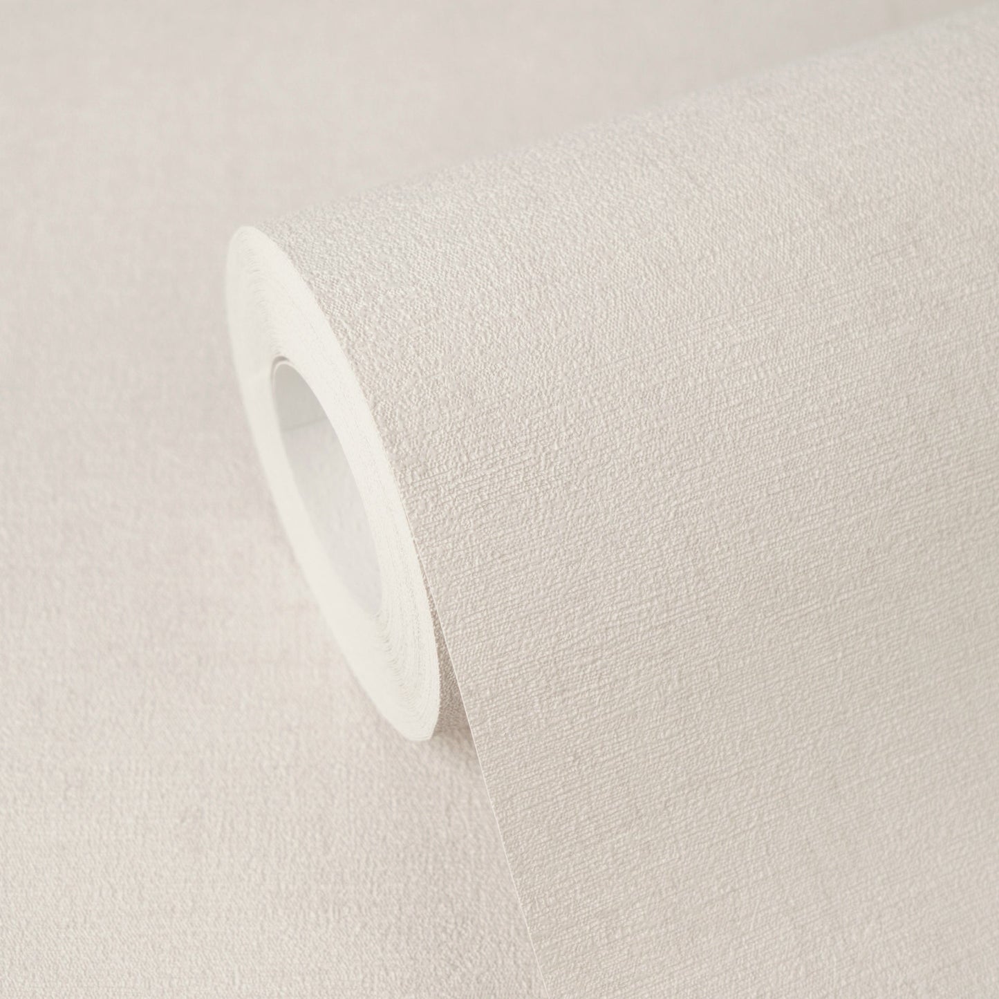 Mustertapete Textiloptik Sandbeige - 10,05 m x 0,53 m