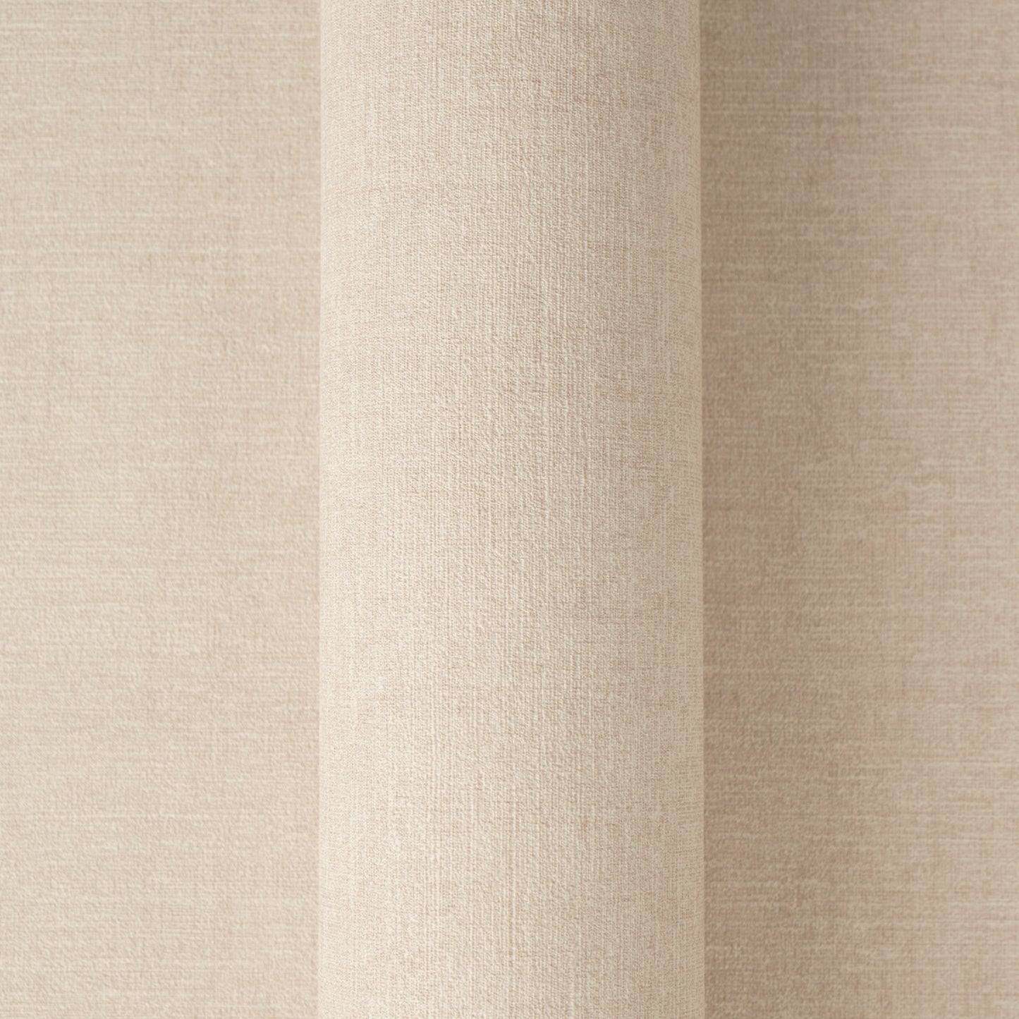 Mustertapete Leinenoptik Beige - 10,05 m x 0,53 m