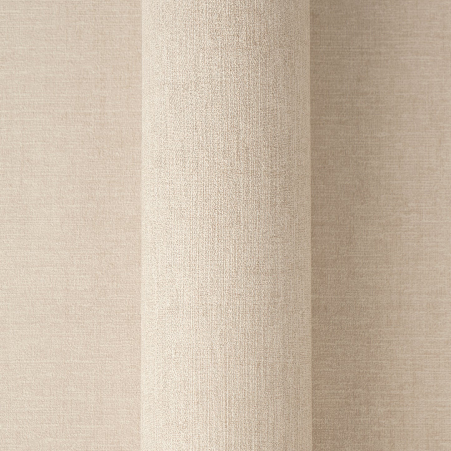 Mustertapete Leinenoptik Beige - 10,05 m x 0,53 m