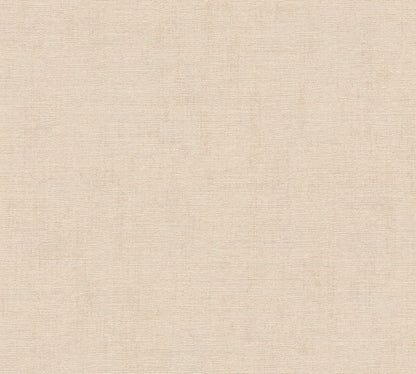 Mustertapete Leinenoptik Beige - 10,05 m x 0,53 m