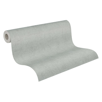 Mustertapete Leinenoptik Grau - 10,05 m x 0,53 m