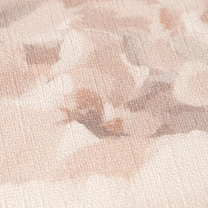 Mustertapete Pfingstrosen Pastellorange & Creme - 10,05 m x 0,53 m