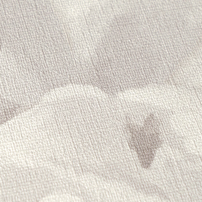 Mustertapete Pfingstrosen Hellbeige & Creme - 10,05 m x 0,53 m