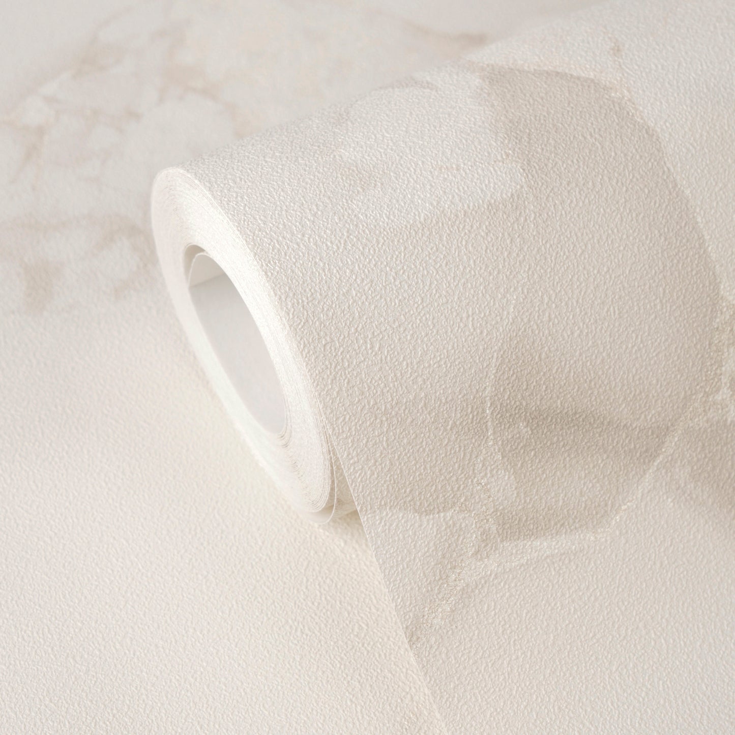 Mustertapete Marmor-Optik Creme & Gold - 10,05 m x 0,53 m