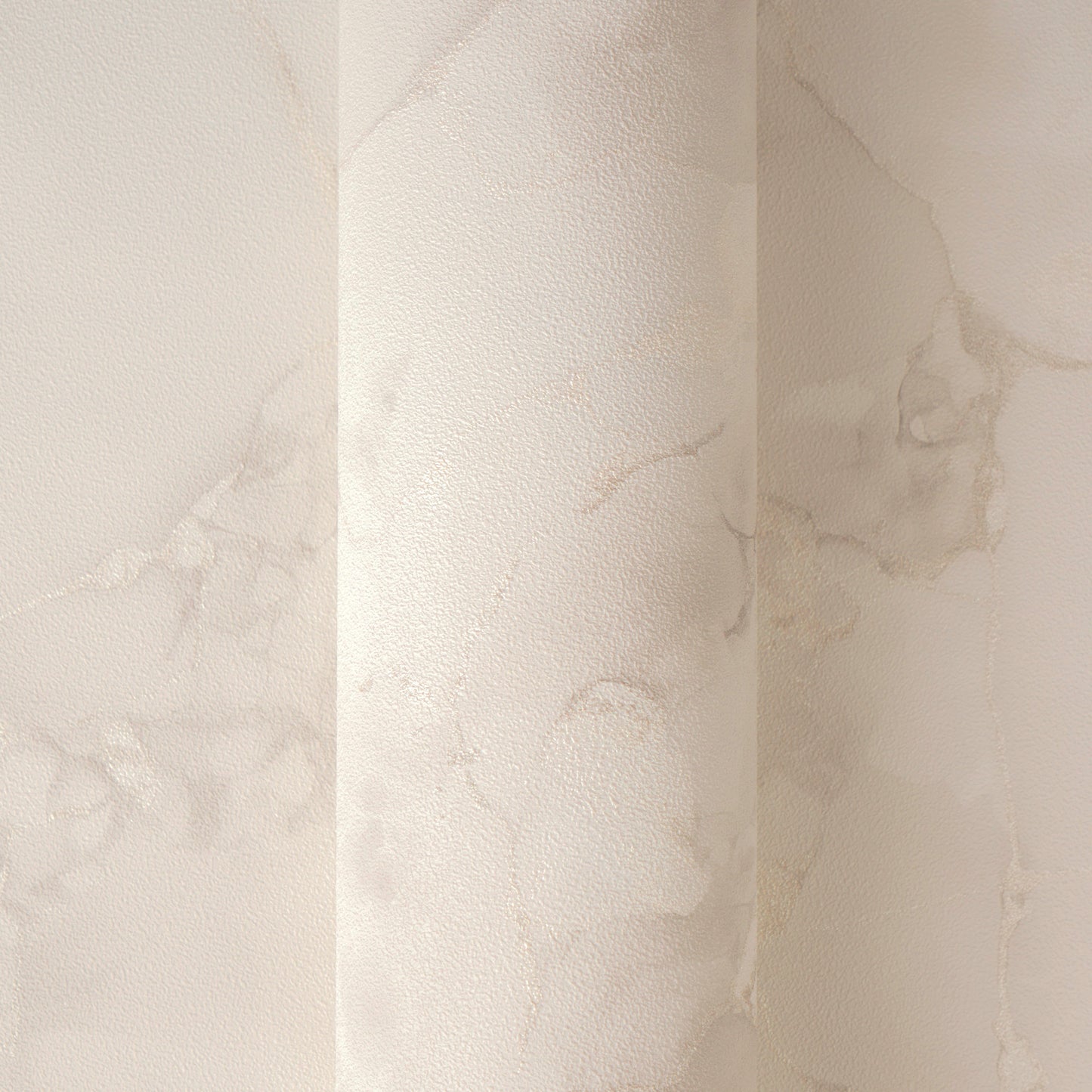 Mustertapete Marmor-Optik Creme & Gold - 10,05 m x 0,53 m