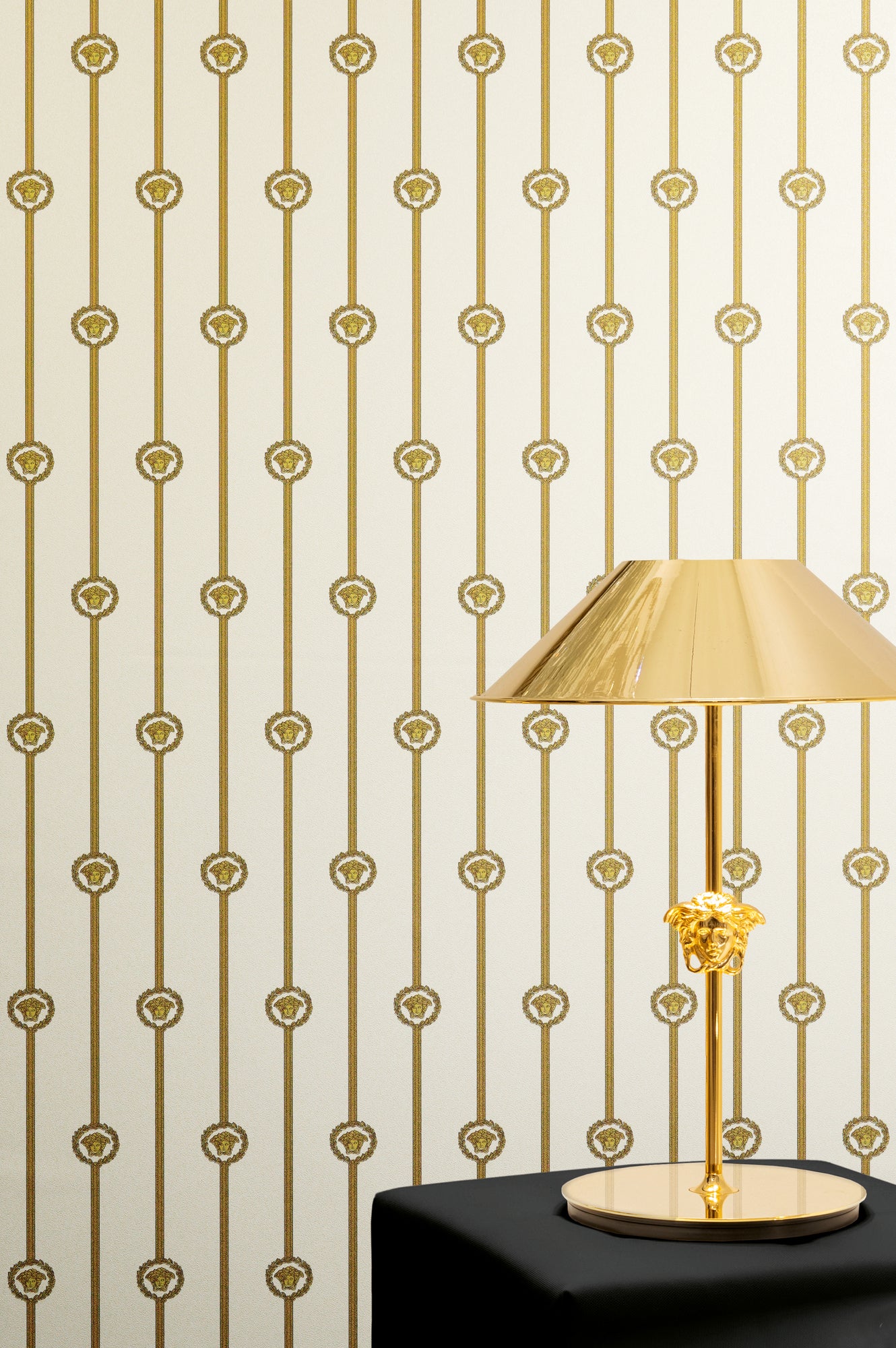 Versace I Love Baroque Weiß Barock Tapete - 10,05 m x 0,70 m