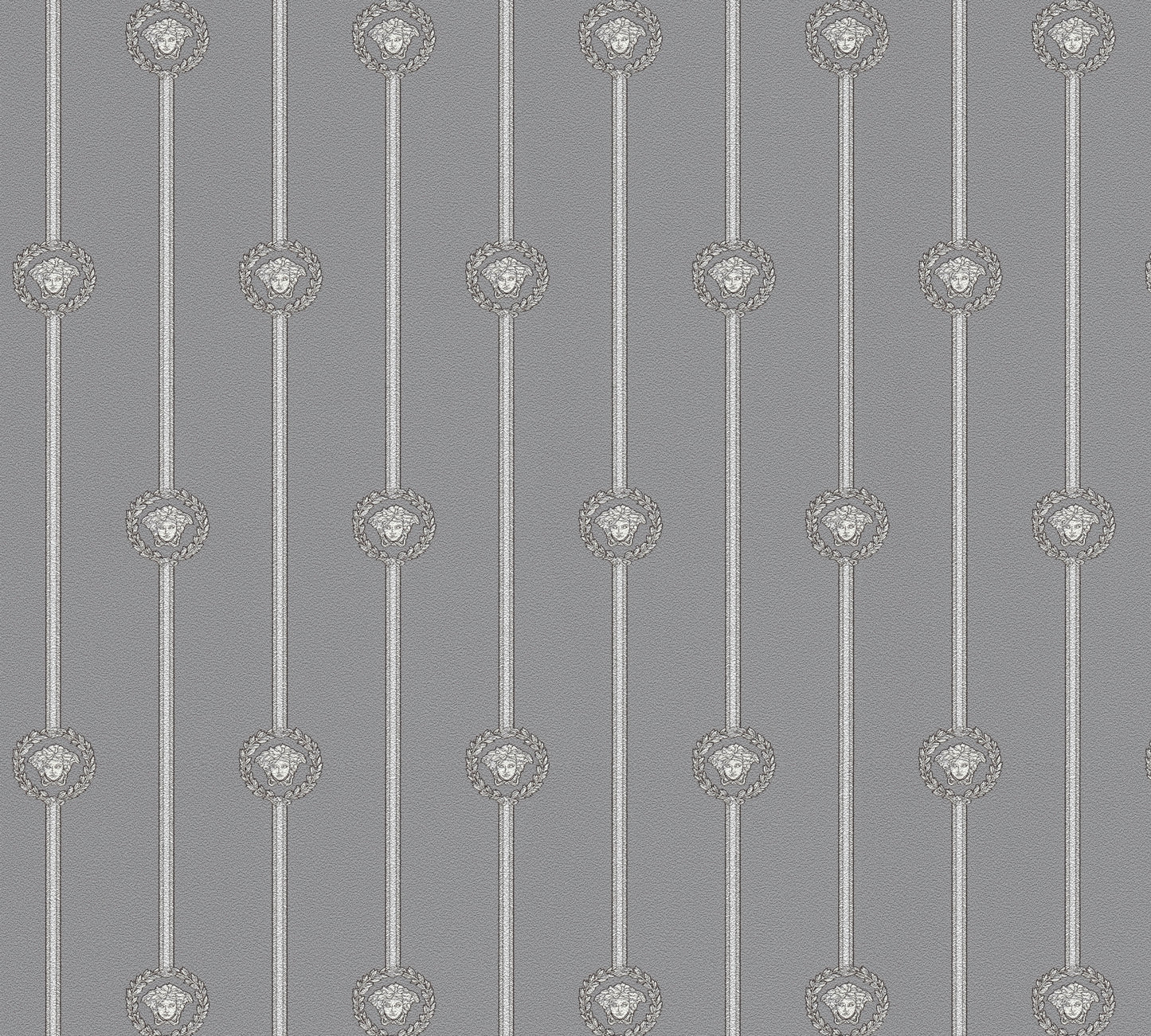 Versace I Love Baroque Grau Barock Tapete - 10,05 m x 0,70 m