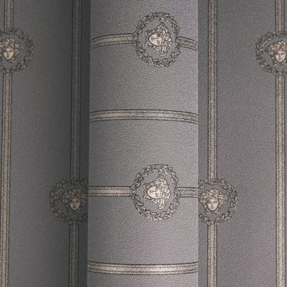 Versace I Love Baroque Grau Silber - 10,05 m x 0,70 m