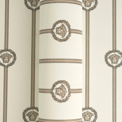 Versace I Love Baroque Weiß Schwarz - 10,05 m x 0,70 m