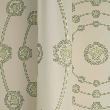 Versace I Love Baroque Grau Grün - 10,05 m x 0,70 m