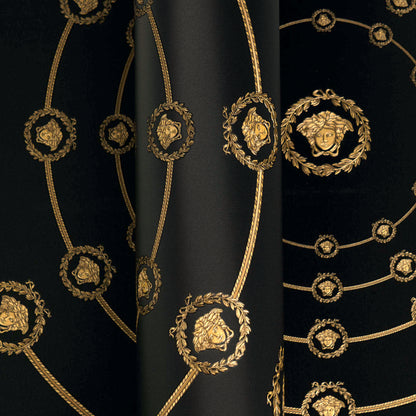 Versace I Love Baroque Barock Tapete Grau - 10,05 m x 0,70 m