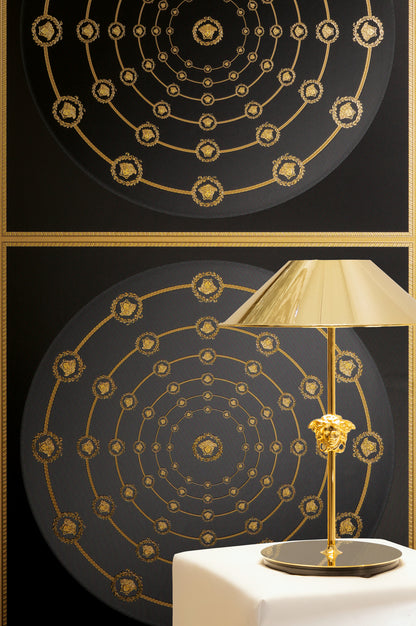 Versace I Love Baroque Barock Tapete Grau - 10,05 m x 0,70 m