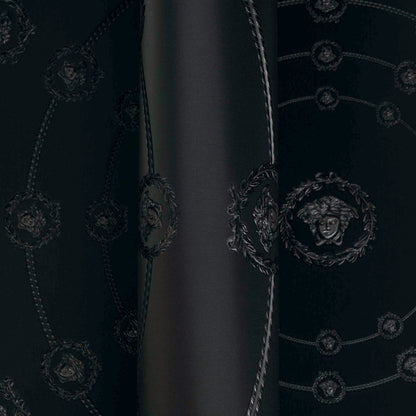 Versace I Love Baroque Schwarz Grau - 10,05 m x 0,70 m