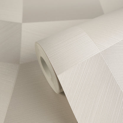 Livingwalls Vibes & Styles Damian - Refined Dimensions Geometrische Tapete Weiß - 10,05 m x 0,53 m